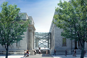 Octatube onderaannemer staal- en glasconstructies voor het Sammy Ofer Centre